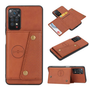 For Xiaomi Redmi Note 11 11S Case PU Leather Wallet Phone Cases For Redmi Note11 Pro 11Pro c Card Holder Slots Back Cover