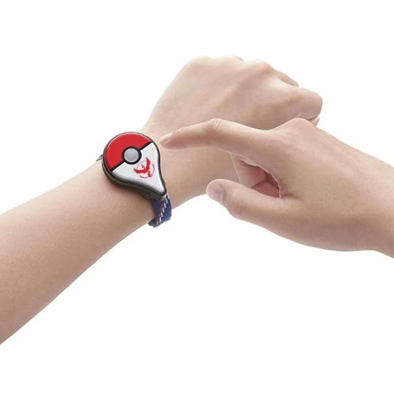 Rechargeable Pokemon Go Plus Bluetooth Wristband Automatic Catch