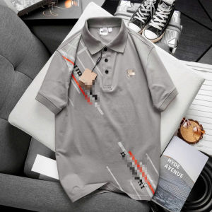VN A549 | MENS POLO PRINTED DESIGN EMBROIDED LOGO ULTRA DRY | THICK POLYESTER COTTON