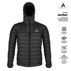 ANTARESTAR Official - Jaket Gunung Aether Jacket Gelembung Puffer Jacket Musim Dingin Jaket Gelembung Casual Outdoor