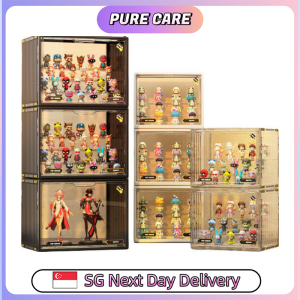 【Pure Care】 Large Capacity Acrylic Blind Box Storage Box / Transparency Figurines Box / Toys Display Rack