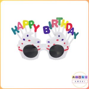 Amoki Happy Birthday Funny Sun Glasses Plastic Glasses Party needs party supplies