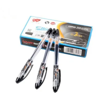 Enice 0.5mm G-316L Black Ink Gel Ink Pen Ballpen 12pcs/box