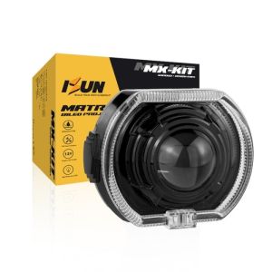 ISUN Lampu Projie BILED MATRIX MX-KIT dengan Shroud dan Demon Eyes original