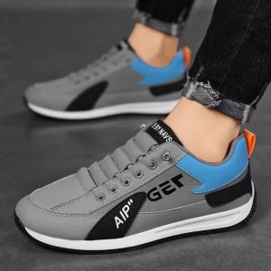 Men Korean Version Mesh Breathable Casual Trend Sports Shoes New Fashion Rubber Shoes For Men