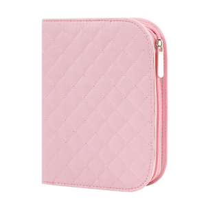 Empty Crochet Hook Case with Multiple Elastic Slot Knitting Storage Bag Portable Sewing Supplies Organiser