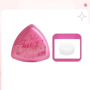 Big Triangle Powder Puffer Air Cushion Powder Puff with Case Soft Thicken Makeup Puff Wet and Dry Sponge Puff Makeup Tools
