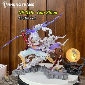 4 Mẫu - Mô Hình Nhân Vật One Piece - Siêu Phẩm Luffy Gear 5 Siêu Đẹp - Cao 16cm-28cm - CÓ VIDEO