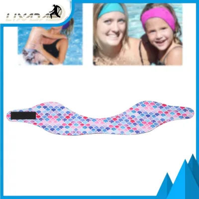 LIXADA ERYUE Elastic Swim Ear Band Waterproof Nonslip Soft Swimming Headband Wide Application for Swimming Diving Bathing