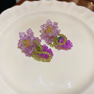 ต่างหูระย้า crystal