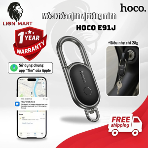 Móc khóa định vị thông minh Hoco E91J định vị chìa khóa ví tiền xe không cần wifi bảo hành 1 năm