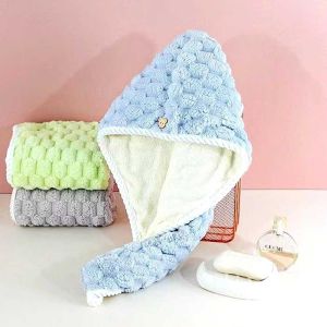 SERENITY Quick Dry Turban Towel Twist Wrap Hair Towel For Women Microfiber Hair Towel Super Absorbent
