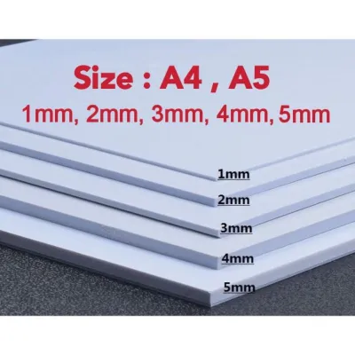 Model Material PVC Board A4 & A5