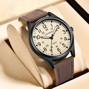 LIGE Original Quartz Watch for Men and Women Creative 24-hour Waterproof Nylon Strap and Belt Strap Watches + Box