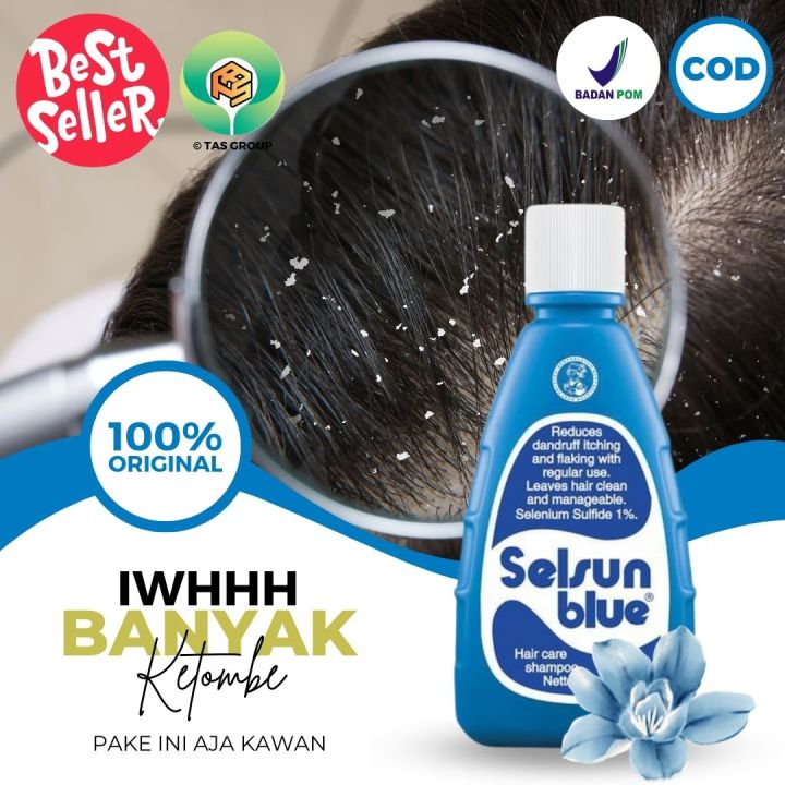 Selsun shampoo ketombe - shampoo selsun - Selsun Blue - Selsun Blue Anti Ketombe 60ML