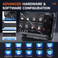 Ancel X7 HD 12V-24V OBD2 Scanner Máy quét hạng nặng Truck Duty Full Hệ thống Chẩn đoán Hỗ trợ mã hóa ECU +Kiểm tra hoạt động và 40 Chức năng Reset Chức năng Độc giả & Công cụ quét cho Howo /ISUZU /FOSU /HINO /CUMMINS. 