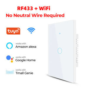[ Tuya / SmartLife ] Công Tắc Cảm Ứng Wifi Thông Minh Hỗ Trợ Điều Khiển Từ Xa Điều Khiển Giọng Nói Google