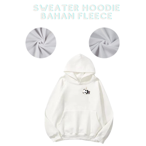 Switer Hody Wanita / Hoodie Wanita Bahan Fleece / Hoodie Korea Style Cowo Dan Cewe / Hudy Motif Panda Sleep / Cod