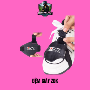 Đệm giày chân côn ZDK | Chất liệu bền | Thiết kế vừa vặn | Bảo vệ gót chân | Dễ dàng gắn vào giày | Phù hợp cho đi bộ hoặc đi xe máy / Tiên Helmets / Mũ bảo hiểm chính hãng Vũng Tàu