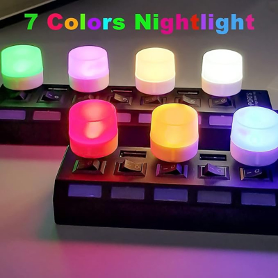 USB Light Energy Saving Night Light Eye Protection Bedroom Bedside Soft Light Po