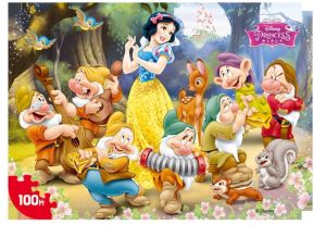 Tranh Ghép Hình 100 Mảnh In Dập Nổi 3D Disney Puzzle/Jigsaw Puzzle 100 Mảnh/Puzzle Hộp Thiếc/Tranh Ghép Hộp Thiếc/Tranh Xếp hình Gỗ/Đồ chơi bé trai/Đồ chơi bé gái/Bộ ghép hình cho bé/Tranh Xếp Hình Cho Bé Từ 4 Tuổi
