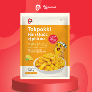 Tokbokki / tokpokki Hàn Quốc Ofood gói 300gr 2 vị