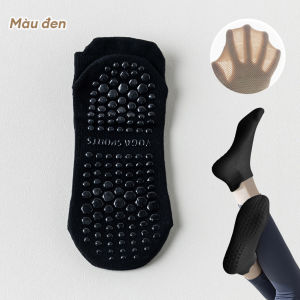Vớ ngắn thể thao thời trang mới chống trượt tập yoga tập pilates có hạt Silicon khiêu vũ