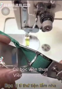 Cữ viền chun ga gối đệm và quần áo