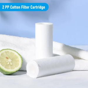 Replaceable Pre-Filter Water Filter PP Cotton Filter Purifier Removal Heavy Metal Purifier Shower Washing Machine Filter