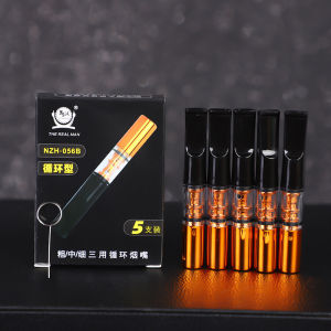 NZH056B PIpe Holder Pipa Filter Saringan Asap Permanen Untuk Semua Ukuran Bahan Resin