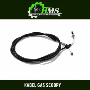 Kabel Gas Scoopy - Cable Cabel Tali Kawat Seling Throttle Iner Gas Honda Scoopy Karbu Lama Old KVB Panjang Kabel 1776 cm