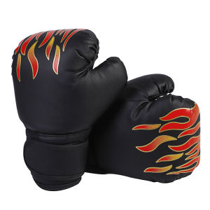 1 Pair Kids Boxing Gloves Professional Boxing Training Sparring Gloves