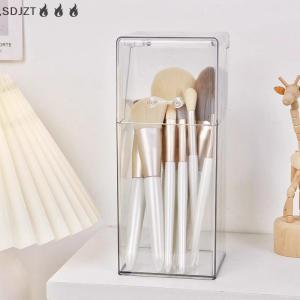 ZZ🔥🔥🔥 กล่องเก็บเครื่องสำอางตั้งโต๊ะแบบใสพร้อมฝาปิดกล่องใส่มาร์กหน้าจุได้เยอะกล่องใส่ลิปสติกกล่องเครื่องประดับกันฝุ่นอะคริลิก