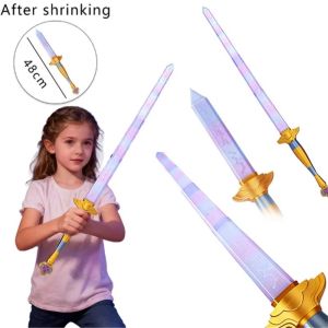 OWMXZL With Symbol 3D Printing Rumi Sword Anxiety Relief Cosplay Props Demon Hunter Sword Funny Gift Costume Accessories Long Sword Kpop Demon