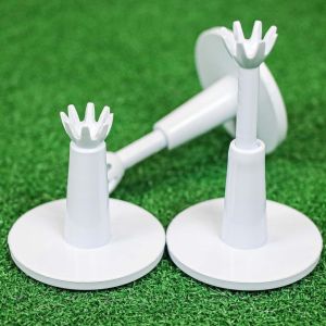 WAPKTY 21-29 inch Tee golf cho thảm Cao su Có thể điều chỉnh độ cao và xoay. Giá đỡ tee golf Có thể tái sử dụng. Tee tập golf dành cho khu tập luyện và máy mô phỏng.