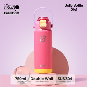 Stein Tumbler Jolly Bottle 2in1 750ml - Botol Minum Dua Fungsi SUS 304