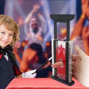 JDTYJDT Trò ảo thuật Đồ chơi trẻ em Đạo cụ ảo ảnh Khóa tay Cắt ngón tay Đồ chơi giảm căng thẳng Trò ảo thuật cắt ngón tay Máy cắt ngón tay mánh lới quảng cáo Đồ chơi Ma Thuật Dụng cụ cắt ngón tay