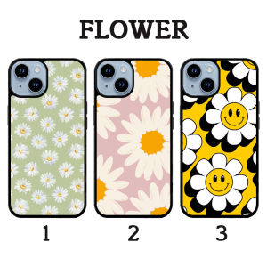 Flower - Softcase Glossy (BERGARANSI) Iphone samsung xiaomi redmi oppo vivo realme (Case Casing hp)