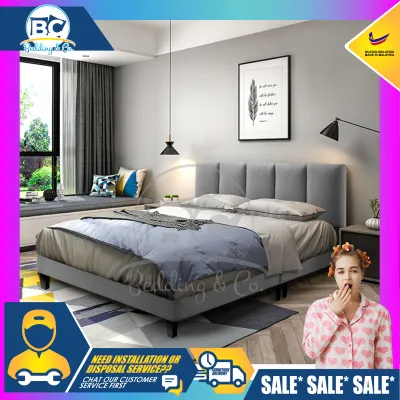 ⚡️PROMOTION⚡️ Divan Base W/O HB/Swiss Foundation / Solid Divan Bed / Katil King / Bed Frame king / King Bed Divan / Queen Size / Bed / Katil Queen / Cozy Queen Bed / Divan Bed / Bedframe Queen / Fabric Bed /