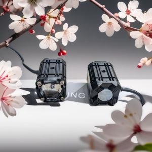 Loại Tốt: Đèn LED Trợ Sáng Xe Máy 2 Màu Cốt Pha A20 - Bi Cầu Bản Đặc Biệt 4 Chế Độ Mẫu Mới Hàng VIP Siêu Gọn Phụ Kiện Xe Máy Đẳng Cấp