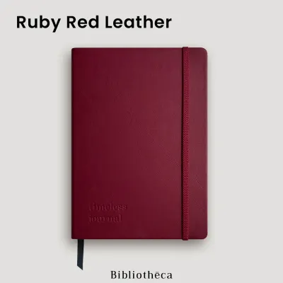Planner / Journal (undated) | แพลนเนอร์ (กำหนดวันที่เอง) ปกหนัง รายเดือน รายสัปดาห์