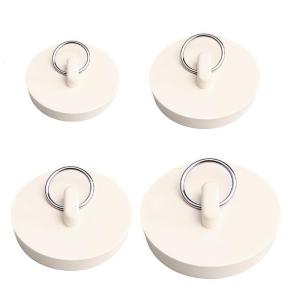 4Pcs Rubber Sink Plug Cover Bathtub Drain Stopper Universal Washbasin Bath Plug Bath Tub Water Stopper Mop Pool Plug