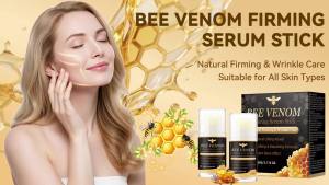 Bee Venom Firming Serum Stick 2Pcs Bee Venom Cream Multi Purpose Anti Wrinkle Face Cream for Deep Wrinkle Repair Firming Hydrating and Lifting Suitable For All Skin Types