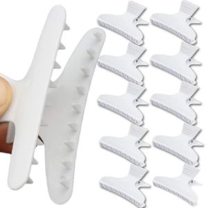 【Bubble Star】Butterfly Hair Clips Woman Girl Hairpins Styling Holding Tools Hair Section Claw Clamps Professional Salon Accessories Wholesale