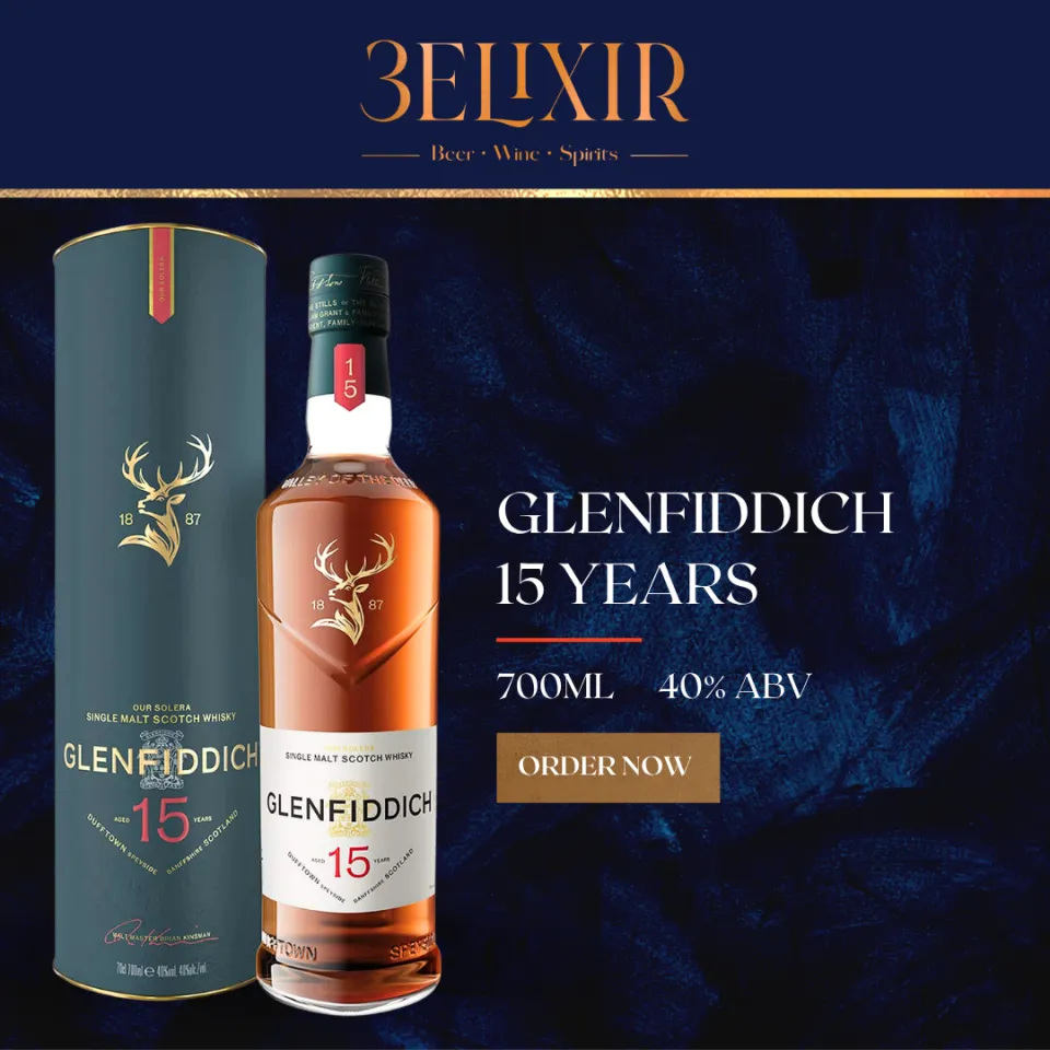 Glenfiddich 15 Years Old 700ML | Lazada Singapore