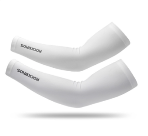 ROCKBROS Ice Fabric Running Arm Warmers UV Protect Arm Sleeves Basketball Camping Riding Outdoors Sports Wear Protective Gear