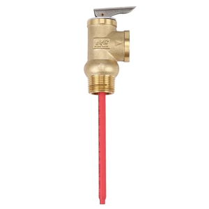 High Pressure Solar Water Heater Component Brass Texture 0.7Mpa Safety Valves Suitable for Home and Small Business Use