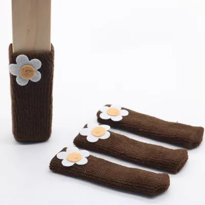 🇸🇬【SG stock】Quiet Chair Foot Cover Anti-Skid Wear-Resistant Chair Table Leg Cover Socks Protection Non-slip Floor Protectors For Furniture Legs Chair Table Leg Cover Socks Protection Non-slip Floor Protectors For Furniture Legs Chair Table Leg Cover