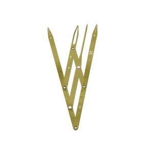 Stainless steel Golden Ratio CALIPERS Permanent Makeup Ruler Measure Microblading ruler eyebrow shaping Tool Mean DIVIDER