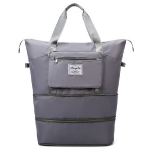 DROPASSIST 1824 READY STOCK Double Layer Expandable Foldable Waterproof Wet Dry Hand Carry Travel Bag Beg Melancong